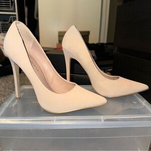 Beige Heels